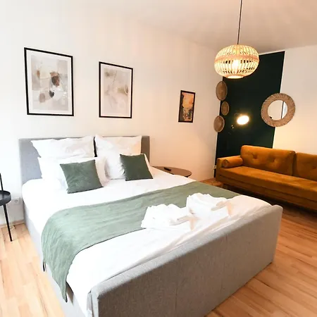 Ruhig & Zentral - 2 Kingsize Betten - Wi-fi Apartament