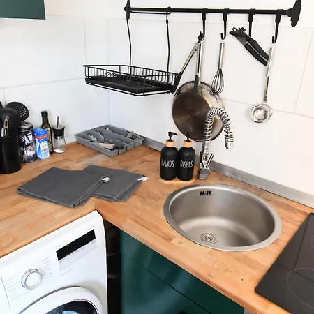 Apartament Ruhig & Zentral - 2 Kingsize Betten - Wi-fi