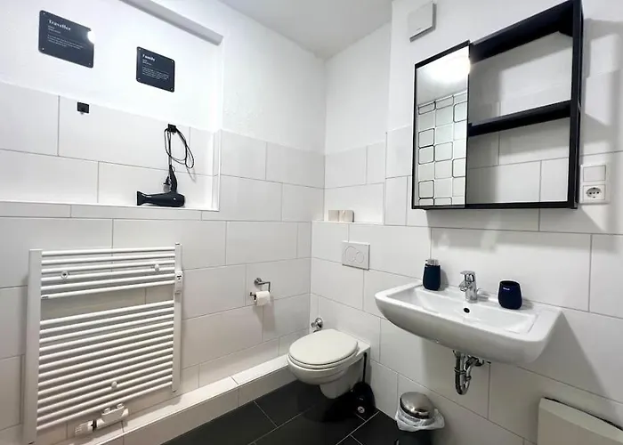 Ruhig & Zentral - 2 Kingsize Betten - Wi-fi Essen